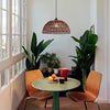 Wovea Rotan Hanglamp – Japandi Geweven Plafondlamp