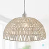 Wovea Rotan Hanglamp – Japandi Geweven Plafondlamp