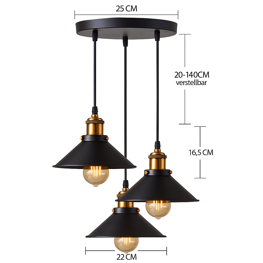 Vintéra Klassieke Hanglamp met Karakter (kopie)